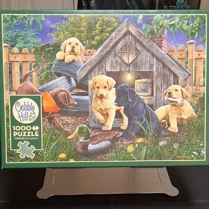 Cobble Hill In The Doghouse  1000-Piece Puzzle